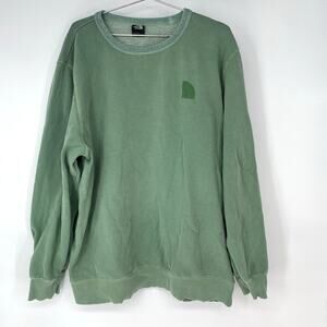 The North Face Teal Crew Neck Sweatshirt Men's Size 2XL